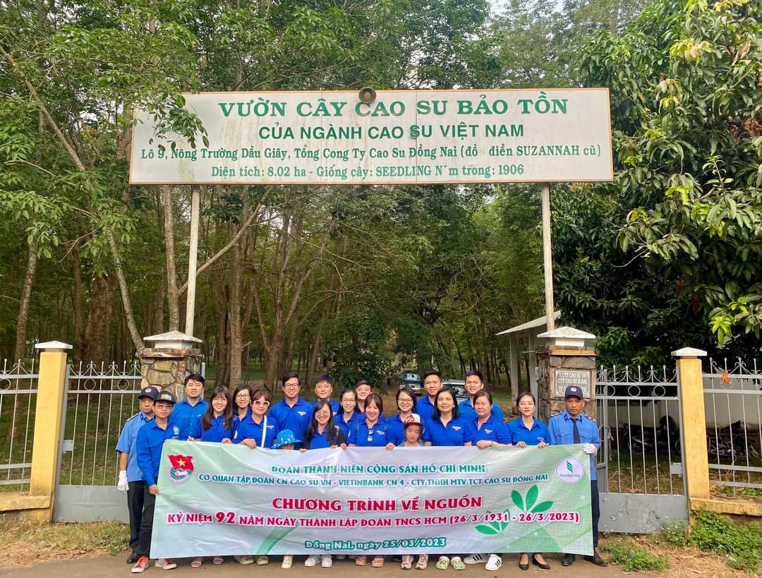 Đoàn Thanh niên Cơ quan VRG về nguồn dịp kỷ niệm 92 năm ngày thành lập Đoàn